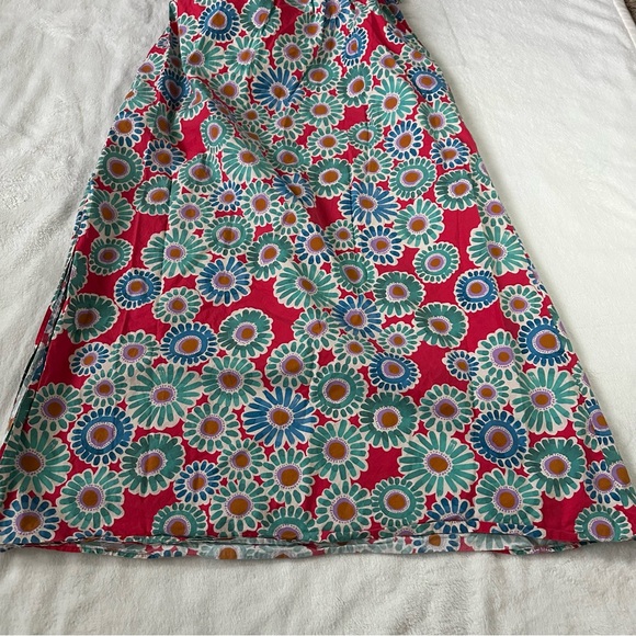 La DoubleJ Breakfast Crazy Daisy Maxi Dress Size medium - Picture 4 of 15